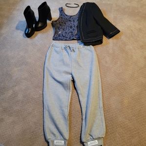 Cycle House by Marika crop leopard top